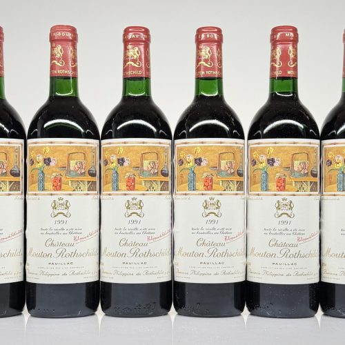 MOUTON ROTHSCHILD 1991 [OWC12] 1-6 A